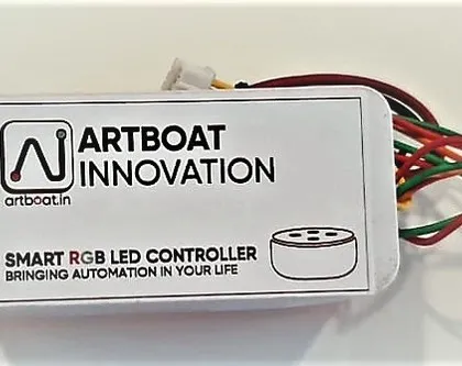 This is the brain behind the beautiful colors in your home. My Smart RGB LED Controller is a compact, powerful device that connects to your lights and enables control via voice assistants like Alexa and our mobile app.