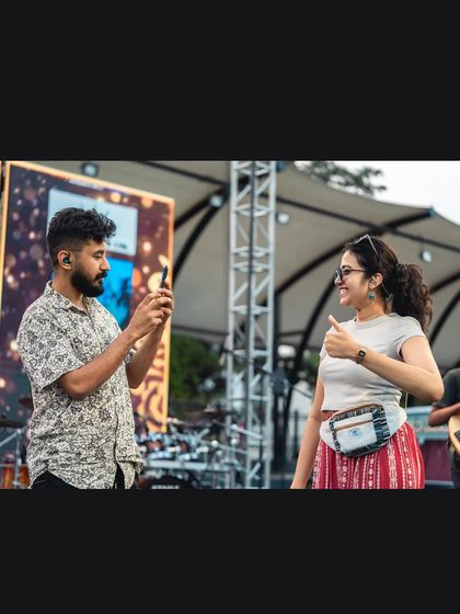 Sunidhi Ganesh - Live Band for Events Behind the Scenes photo 13