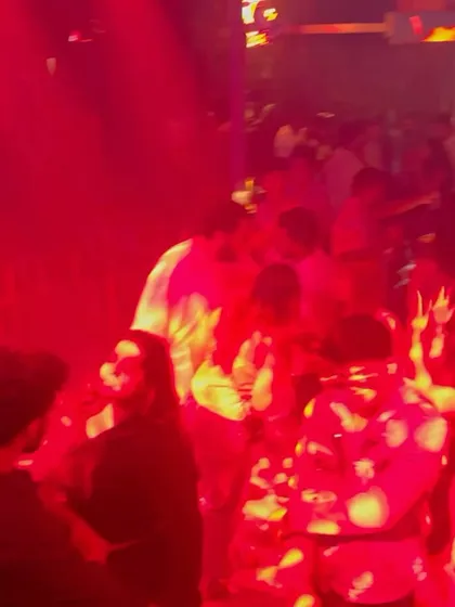 The dance floor at Happy Brew is always packed and full of energy.