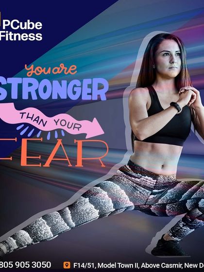 You are stronger than your fear. I encourage my members to push past their comfort zones with challenging exercises like side lunges, which build leg strength and improve stability.
