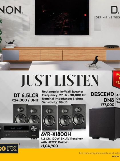 Pro FX - High-Fidelity (Hi-Fi) Audio Systems Complete Home Theater Packages photo 9