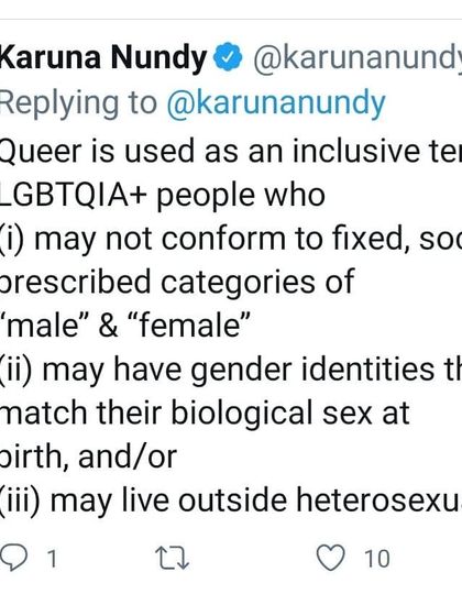 I use the term 'queer' as an inclusive umbrella for LGBTQIA+ people who may not conform to fixed social categories of gender or live outside heterosexual norms. Language is an important tool for recognition.