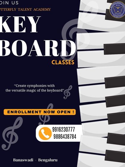 Our keyboard classes offer a versatile entry into the world of music. We guide students in creating beautiful symphonies and understanding the magic of the keyboard.