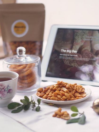 My Hing Jeera Peanuts are the perfect snack for movie time. You can keep your eyes on the screen while enjoying the crispy, flavorful goodness of these homemade roasted peanuts.