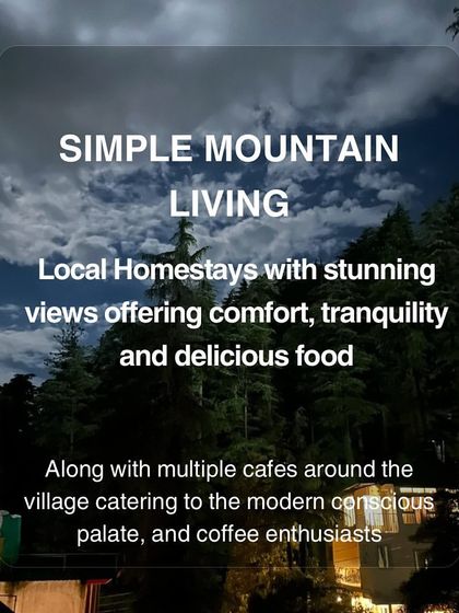 We embrace simple mountain living with stays in local homestays that offer stunning views, comfort, and delicious, nourishing food. It's a chance to connect with the local culture and a slower pace of life.