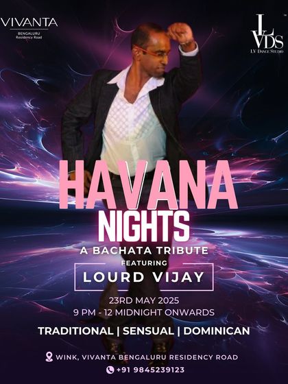 Lourd Vijay's Dance Studio - Social Dance Events & Parties Havana Nights: Bangalore's Weekly Latin Fix photo 77