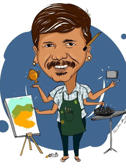 Kalaa Rahasya - Custom Portraits & Illustrations Digital Caricatures & Gifts photo 12