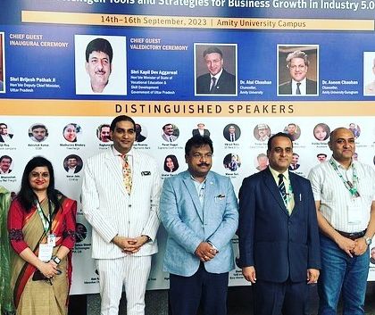 As a distinguished speaker at the International Conference on Entrepreneurship, Innovation & Leadership (ICEIL) at Amity University. It was a pleasure to share my insights with peers and students.