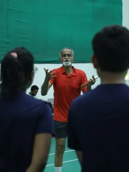 Legendary coach Leroy D'sa sharing his invaluable knowledge with our players. We believe in learning from the best to become the best.