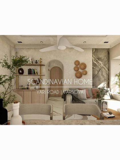 This render captures the essence of a Scandinavian living room, focusing on natural elements, light wood tones, and an open, airy feel.