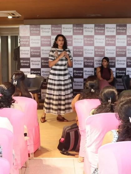 Another angle of my talk on Women's Day. I believe in using my platform to ask thought provoking questions and encourage women to practice leadership in all aspects of their lives.