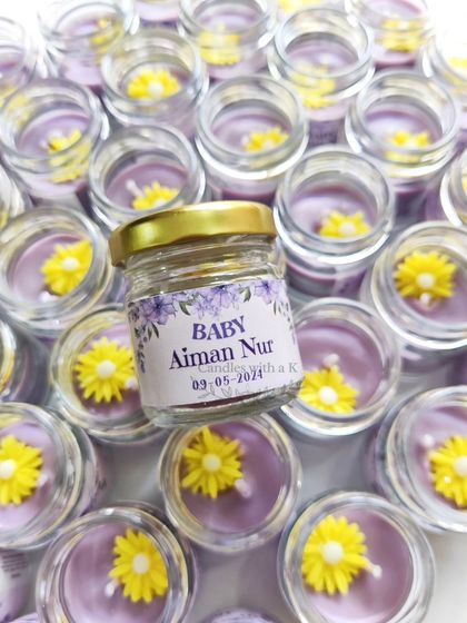 Candles with a K - Personalized Gifting for Events For Baby Showers, Birthdays & Naming Ceremonies photo 52