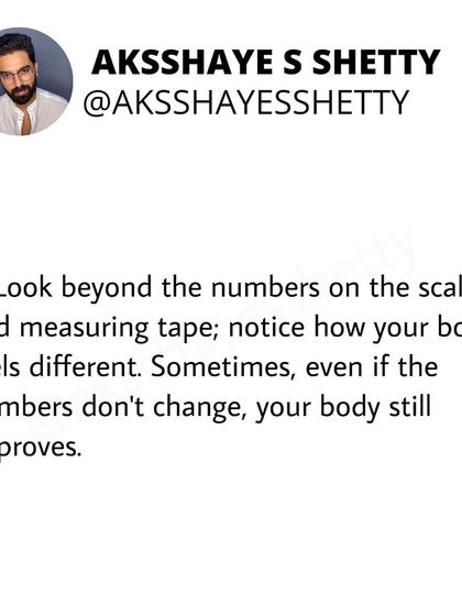 It's important to have realistic expectations. The scale will fluctuate, you can't spot-reduce fat, and you won't be perfect every day. Discipline beats motivation in the long run.