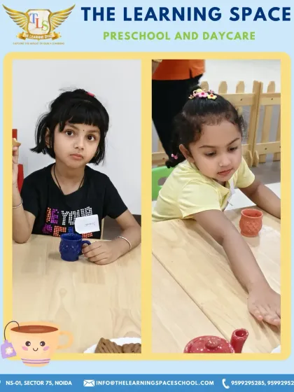 Our tea party was a cozy and delightful experience. It’s these charming activities that make our "Around the World" camp so special and engaging for young learners.
