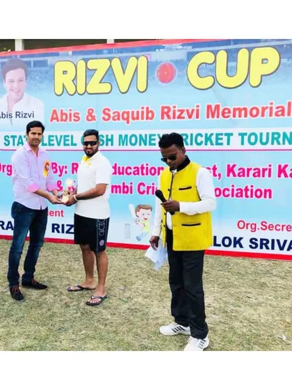 Hitesh Gemini was awarded Best Bowler and Man of the Match in the final of the Rizvi Memorial tournament. Our all-rounders are trained to deliver under pressure.