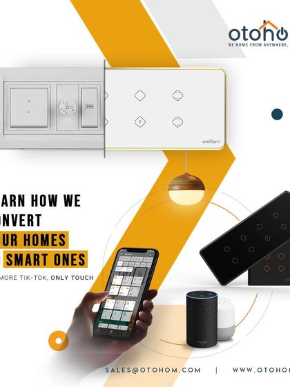 Otohom - Smart Home Automation Elegant Smart Switches & Panels photo 3