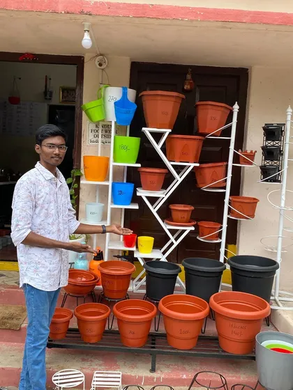 A look at some of the pots and stands I use. Choosing the right container is an important step in container gardening.