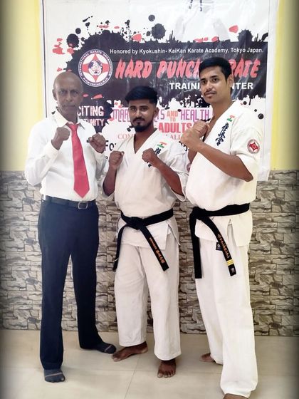 With my own teachers. I am grateful for the knowledge they have given me, which I now pass on to my own students. Osu!