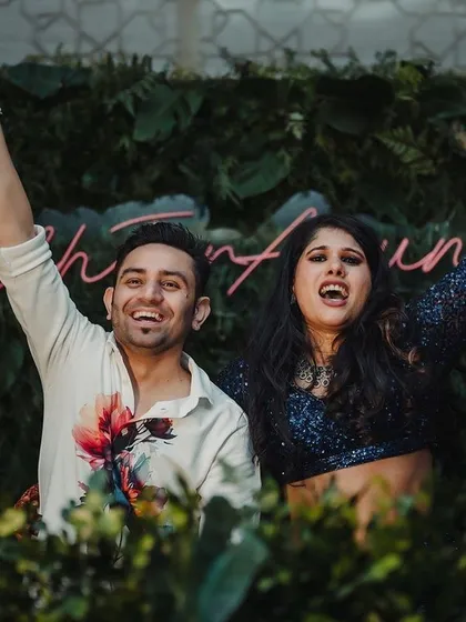 A DJ is the bride's best friend on her sangeet night. Sharing a moment of pure joy behind the console is what makes my job the best in the world.