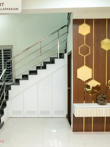 Bizzoppo - Residential Interior Design & Execution Elegant Living, Dining & Pooja Spaces photo 17