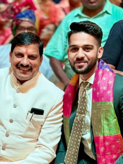 With the Hon’ble Chief Minister of Madhya Pradesh, Shri Dr. Mohan Yadav. Engaging with leaders helps me stay connected to the evolving legal and political landscape.