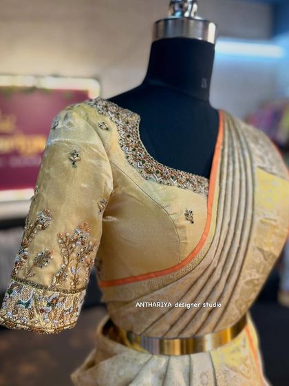 Anthariya by Nidhi Gowda - Custom Bridal & Occasion Wear Custom Blouse Showcase photo 78