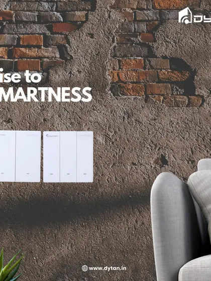 Rise to smartness, no matter your style. My smart switches can be installed on any surface, bringing modern convenience to even rustic or industrial-inspired interiors.