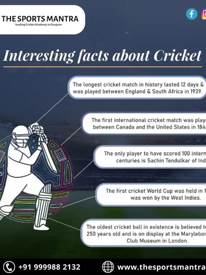 Dive into some fascinating facts about cricket. From the longest match in history to the oldest cricket ball, this post is full of interesting trivia for every cricket lover.