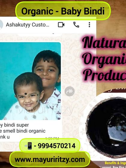 My organic Baby Bindi is made with the utmost care for our little ones. This mother says it's "super" and has a "nice smell". I am so happy to provide a safe, natural product for babies.