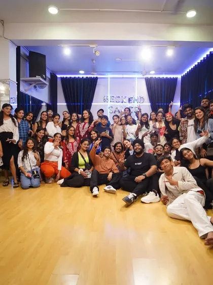 This is what my tribe looks like. A packed house and incredible energy at our Weekend Sauce event in Dehradun. It's more than a class, it's a community coming together to share the love of dance.