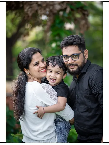 This is what it's all about: a happy, relaxed family portrait in the park. I focus on capturing genuine smiles and the easy comfort you share, creating a photo you'll cherish for years.