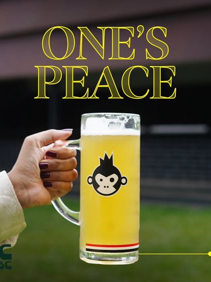 A refreshing glass of craft beer is the perfect way to find your peace after a long day of work. Cheers to that.