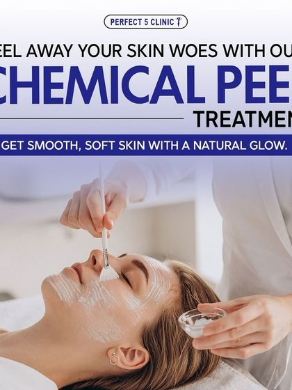 Peel away your skin woes with our Chemical Peel treatment. This service is designed to give you smooth, soft skin with a natural glow by removing the outer layer of dead skin cells.