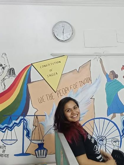 Anupama - Custom Artwork & Murals Murals with a Message: Art for Communities & Schools photo 31