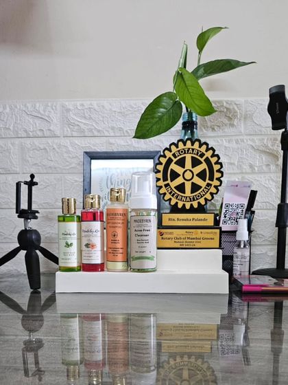A look at some of my essential products. From the Basil Face Wash to the Anti Hair Fall Oil Shots, each product is part of a reflective skincare ritual designed to bring you back to balance.
