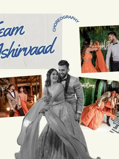 A collage capturing the romance and energy of a couple's wedding dance. We create routines with a mix of poses and movements, ensuring a dynamic performance from start to finish.