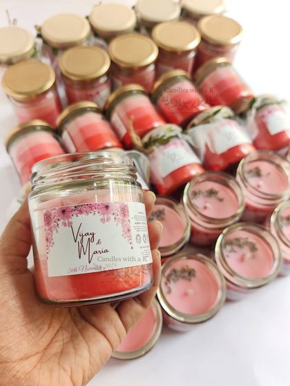 Candles with a K - White-Label Candle Manufacturing Wedding & Anniversary Favors photo 18