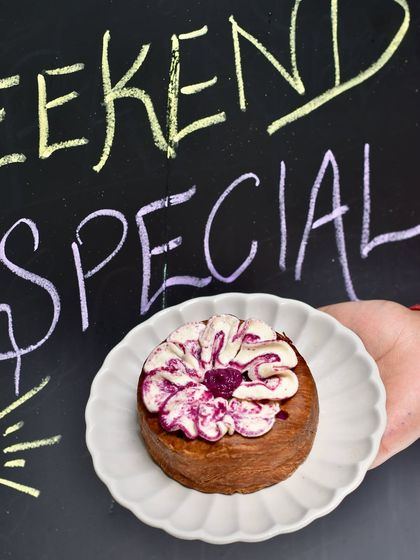 Our Jamun Cheesecake Croissant Tart is a creative and delicious way to use seasonal jamuns. The tartness of the fruit cuts through the richness of the cheesecake beautifully.