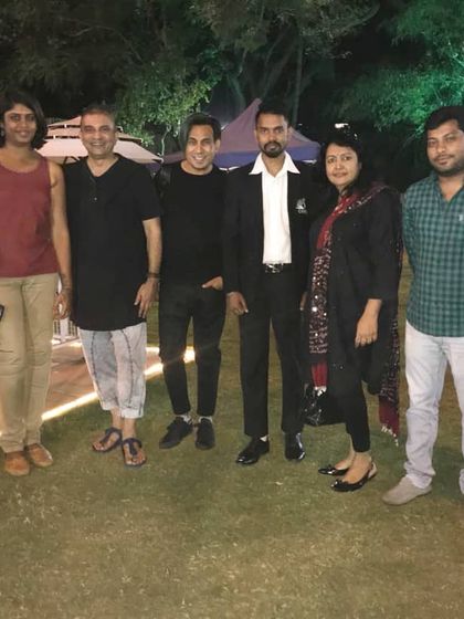 A group photo from a networking event. Collaboration and shared knowledge are powerful tools, both in and out of the legal world.