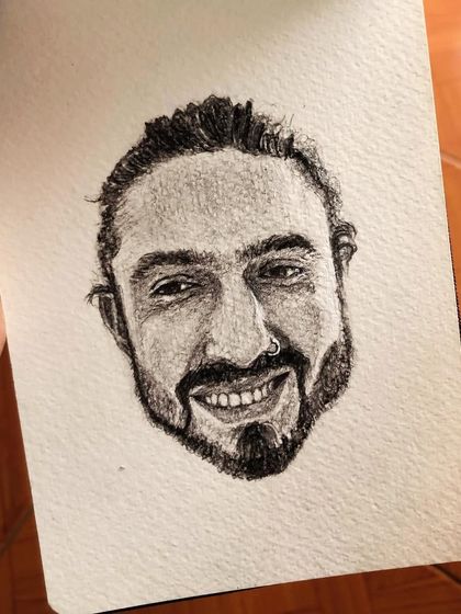 A collection of some of my portrait sketches. I enjoy exploring different faces and expressions, often using simple tools like charcoal or pencil on post-it notes to capture a fleeting moment.