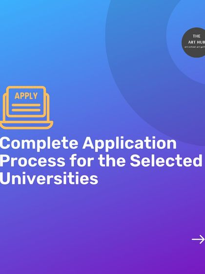 My service includes managing the complete application process for your selected universities, ensuring all deadlines and requirements are met perfectly.