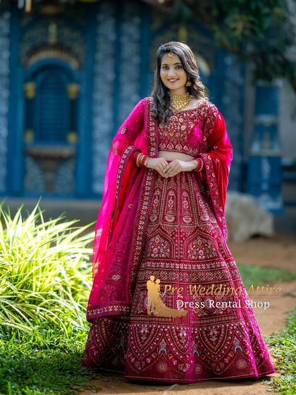 Pre Wedding Attire - Pre-Wedding Outfit Rental Regal Lehengas & Skirt Sets photo 5
