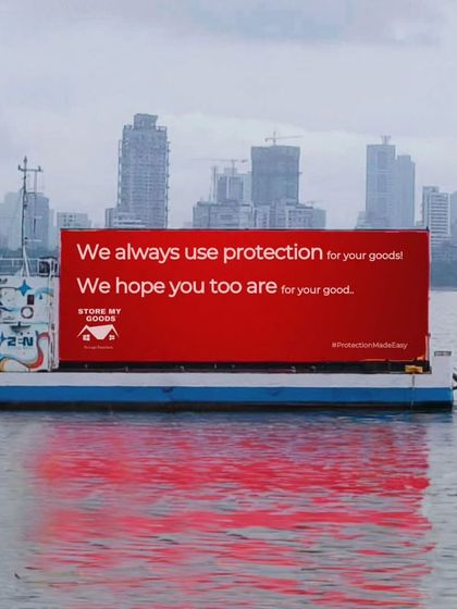 I always use protection for your goods. I hope you do too, for your good. A little witty advice, inspired by the best in the business.