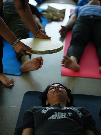 A moment of gratitude after our International Yoga Day celebration. The energy, presence, and dedication of everyone who joined made the day truly special. Let's keep flowing together.