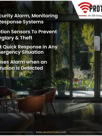 Our security system is designed to prevent burglary and theft with motion sensors, provide a quick response in any emergency, and raise an immediate alarm when an intrusion is detected.