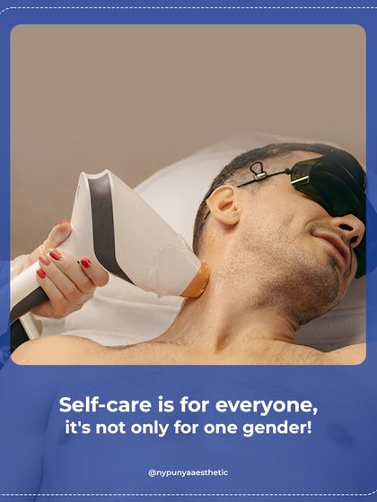 Self-care is for everyone, it's not exclusive to one gender. Taking care of your skin and appearance is a sign of self-respect and contributes to overall confidence.