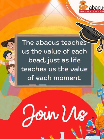 The abacus teaches us the value of each bead, just as life teaches us the value of each moment. Join us to start this valuable learning journey.