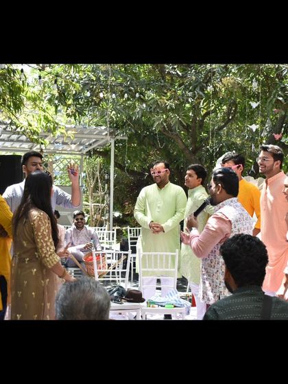 Emcee Pramod - Wedding Emcee & Host Vibrant Haldi & Mehendi Ceremonies photo 34