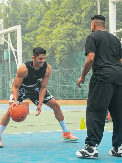 A dream does not become reality through magic. It takes sweat, determination, and hard work. Varun putting in the work, one on one.