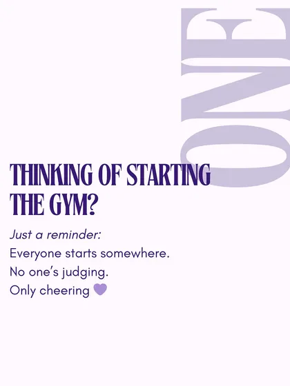 A reminder for anyone thinking of starting: everyone starts somewhere, and here, no one's judging, only cheering.